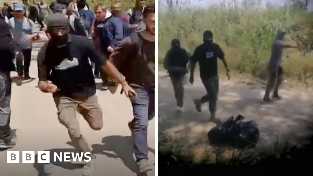 Greek police using masked ‘mercenaries’ to push migrants back across border