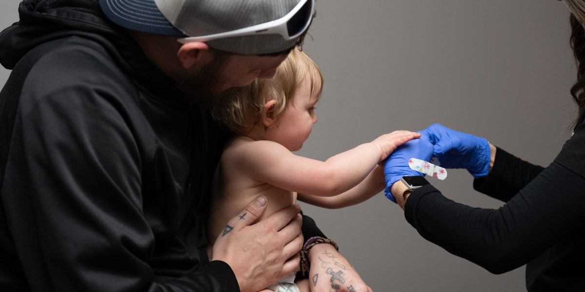 ‘Babies become sitting ducks’: Babies too young for vaccines remain vulnerable in measles ‘hotbeds’
